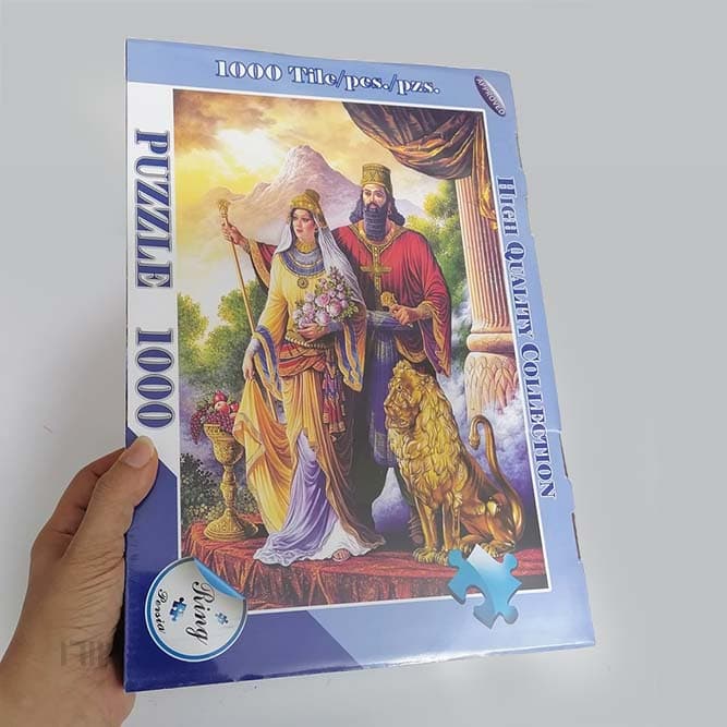 پازل 1000 تکه طرح کوروش کبیر — تصویر ۴
