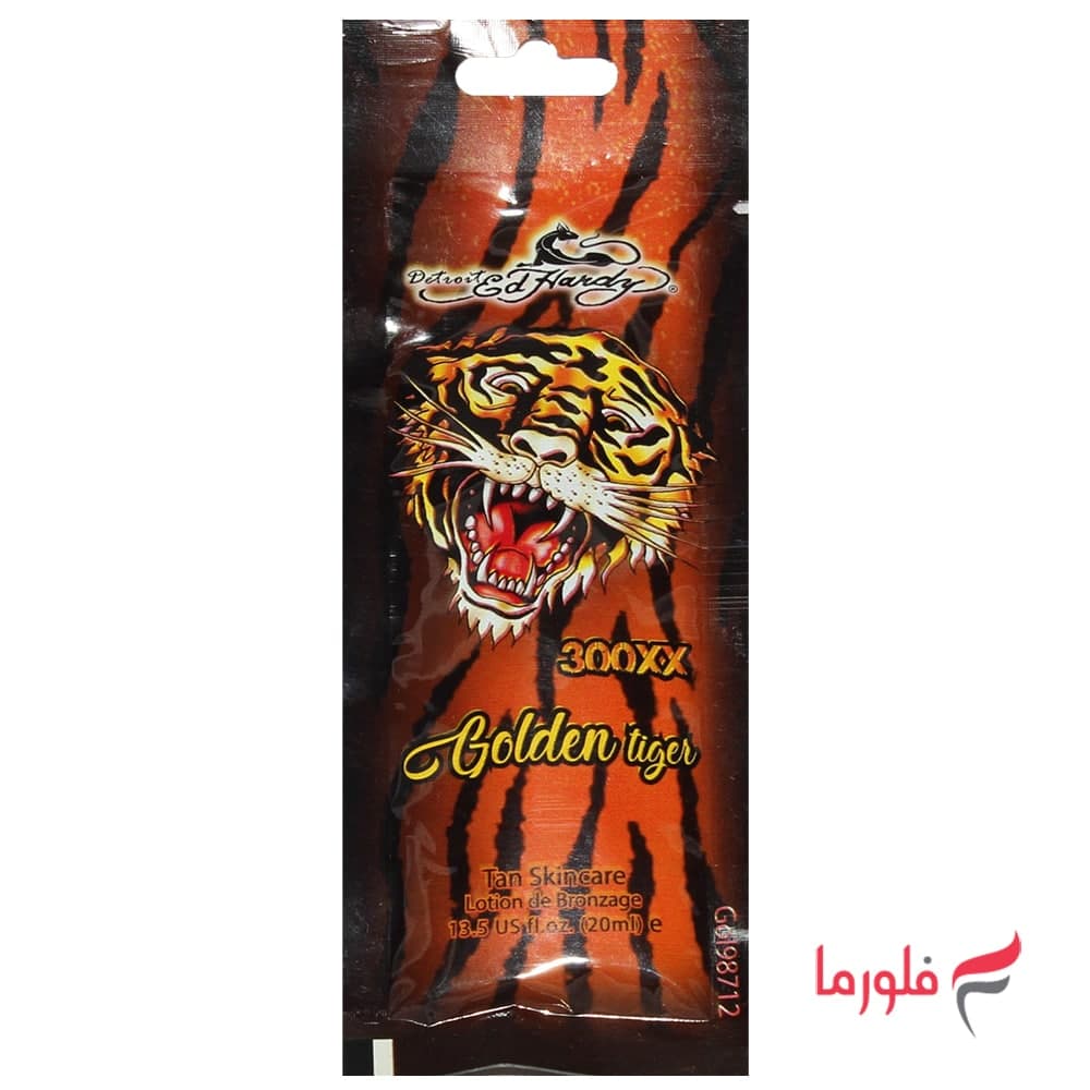 لوسیون سولاریوم ادهاردی مدل Golden Tiger حجم 30 میلی لیتر — تصویر ۲