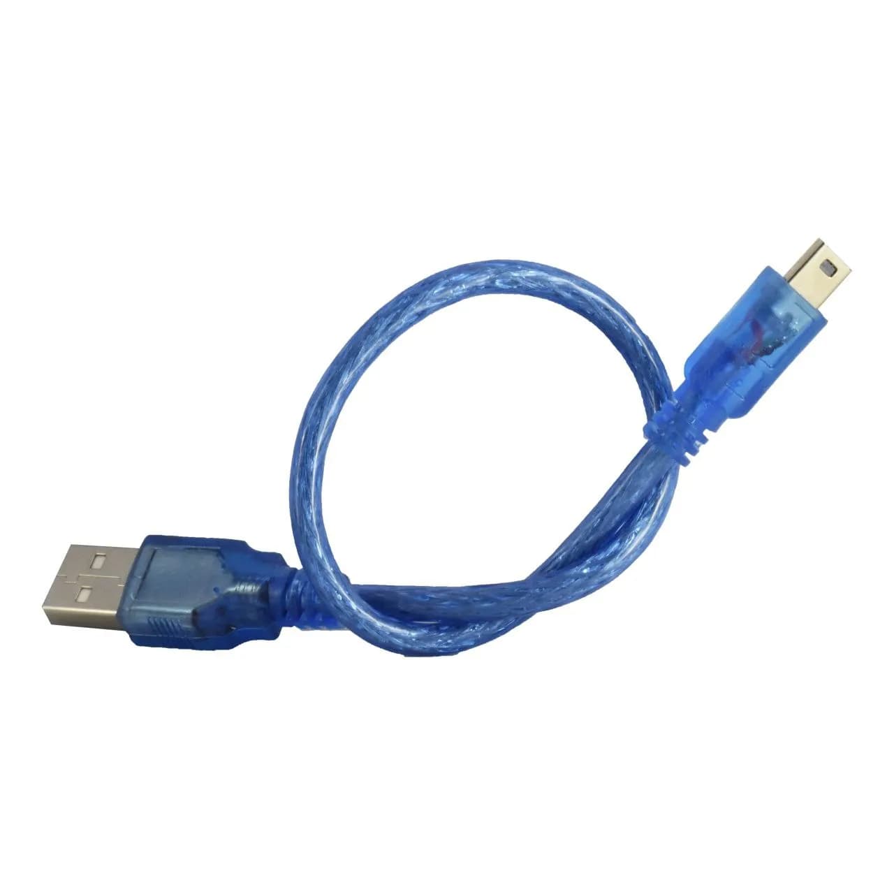 کابل شیلددار USB A TO MINI USB با طول 30 سانت — تصویر ۵