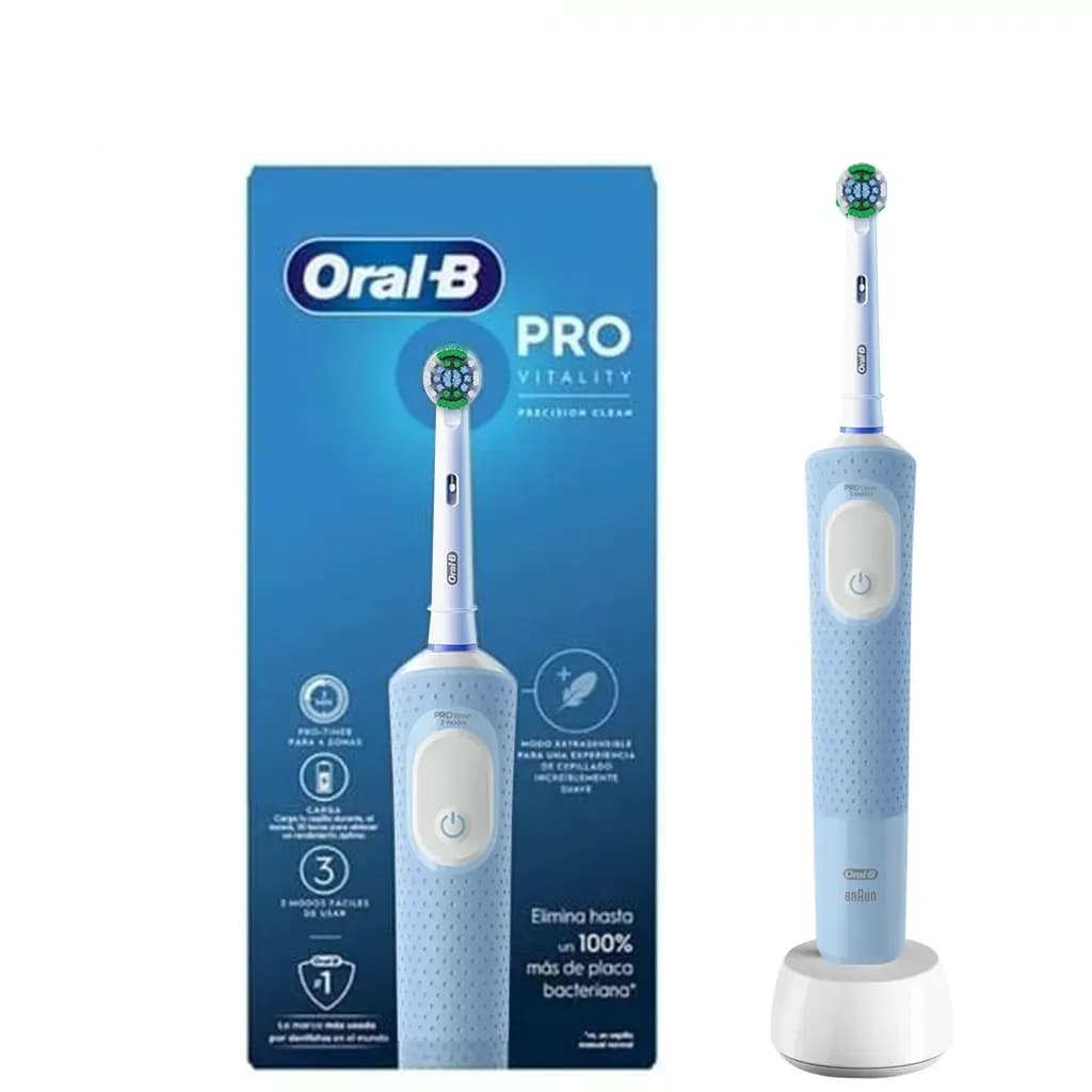 مسواک برقی اورال بی مدل ویتالیتی پرو Vitality Pro آبی — تصویر ۲