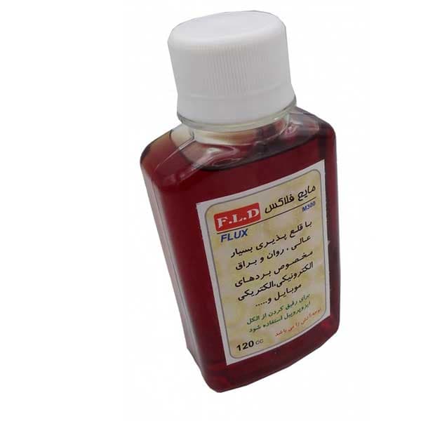 مایع فلاکس قرمز FLD M3000 حجم 120 سی سی — تصویر ۲