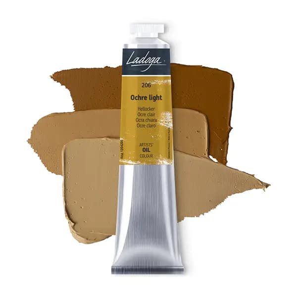رنگ روغن سنت پترزبورگ (لادوگا) رنگ Ocher light 206 — تصویر ۲
