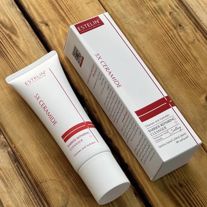 فوم شستشو ترمیم‌کننده و مرطوب‌کننده قوی استلین (Estelin Repair & Moisturizing Cleansing Foam) — تصویر ۷