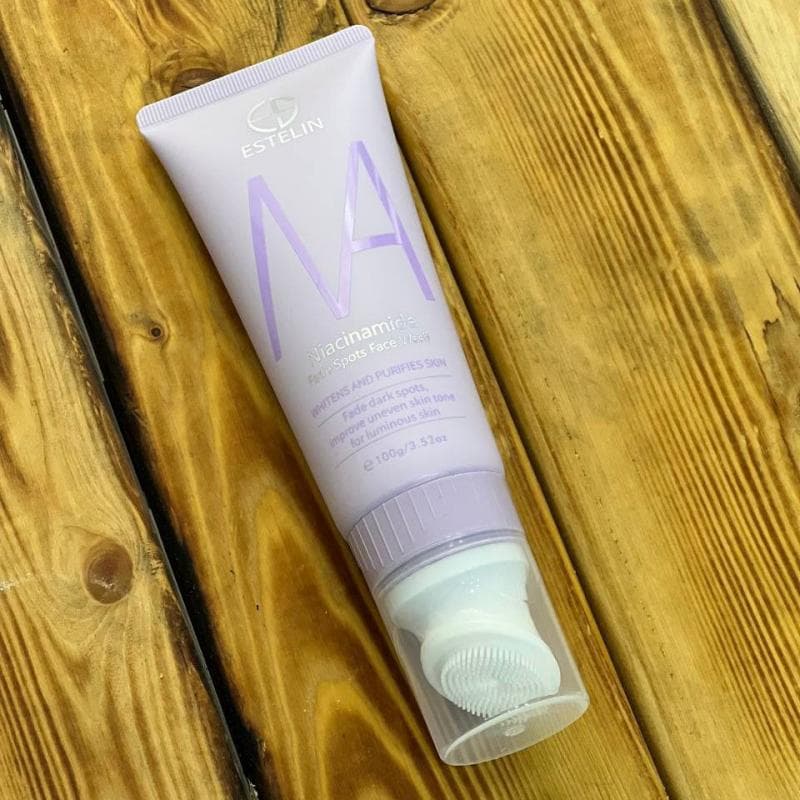 فوم شستشوی صورت استلین مدل نیاسینامید (Estelin Niacinamide Facial Cleansing Foam) — تصویر ۵