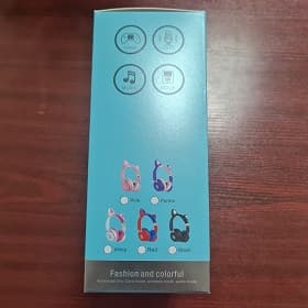 هدفون بی سیم طرح گربه مدل T22 — تصویر ۵
