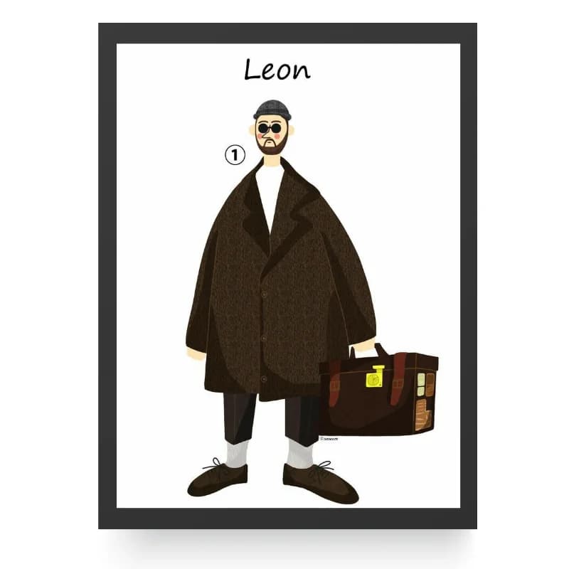 تابلو سینمایی Leon — تصویر ۲