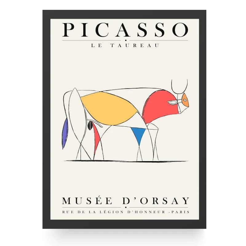 تابلو پیکاسو Le Taureau