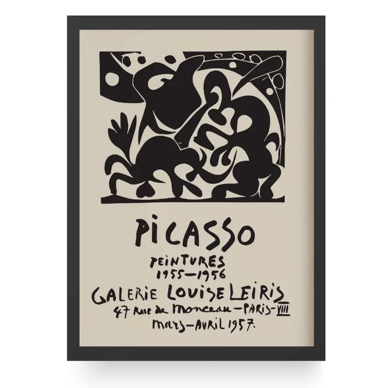 تابلو پیکاسو Galerie Louise Leiris