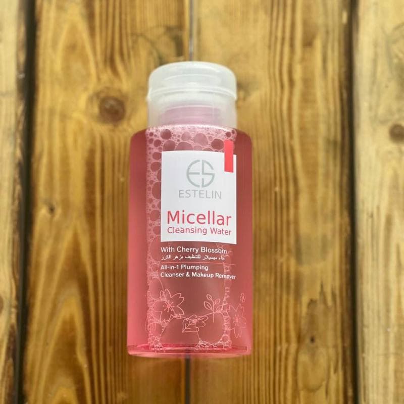 میسلار واتر شکوفه گیلاس استلین (Estelin Cherry Blossom Micellar Water) — تصویر ۴