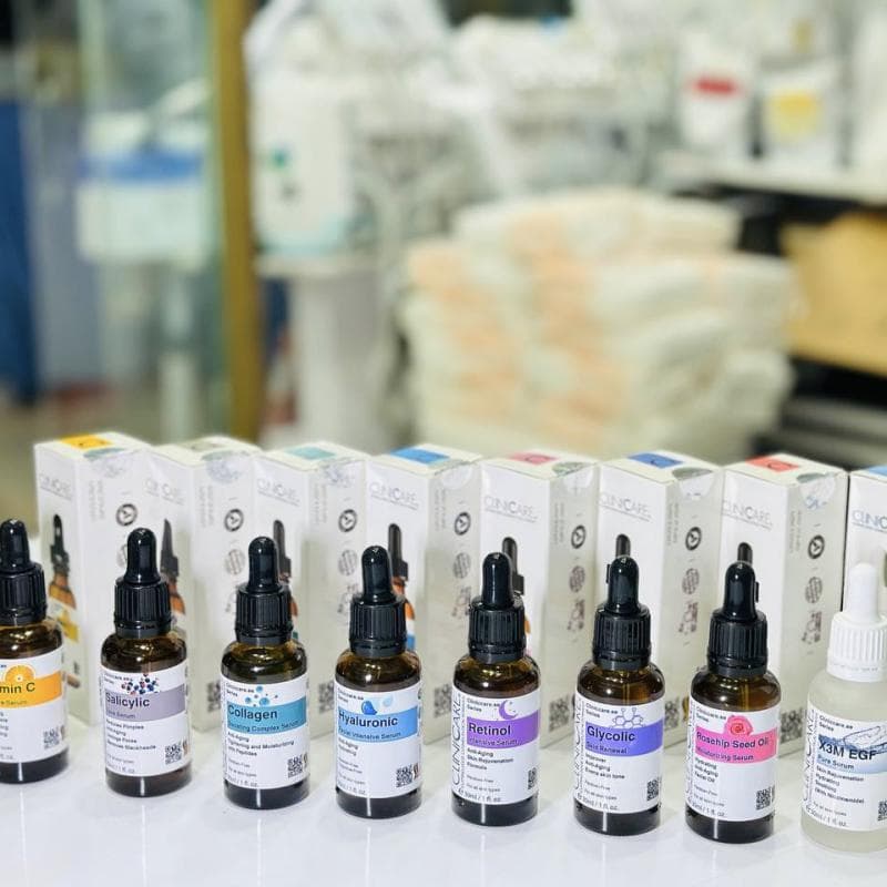 سرم های درمانی برند کلینیکر سوئد در 8 مدل CLINICARE Serum — تصویر ۲