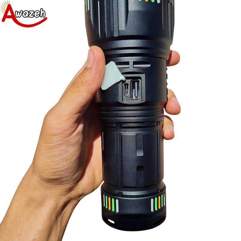 چراغ قوه پلیسی اسمال سان مدل ZY-T601 — تصویر ۵