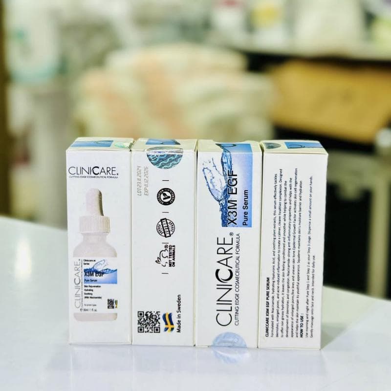سرم X3M EGF کلینیکر (CLINICARE X3M EGF Serum) — تصویر ۲