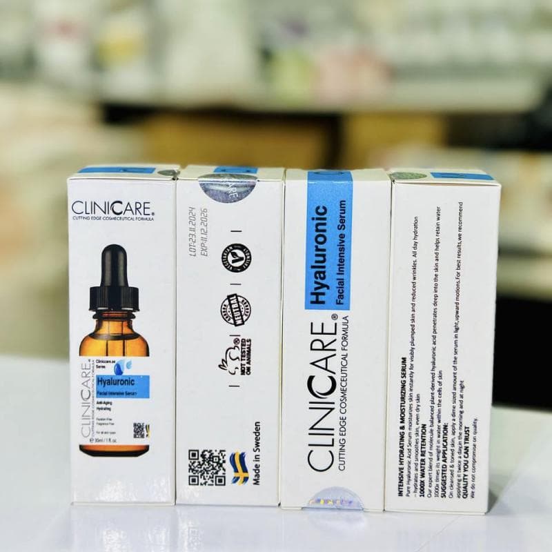 سرم هیالورونیک اسید کلینیکر (CLINICARE Hyaluronic Acid Serum) — تصویر ۲