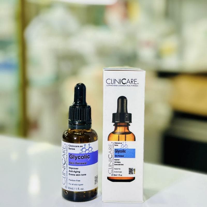 سرم گلیکولیک کلینیکر (CLINICARE Glycolic Acid Serum) — تصویر ۴