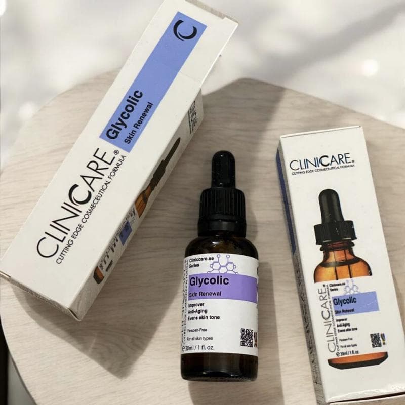 سرم گلیکولیک کلینیکر (CLINICARE Glycolic Acid Serum) — تصویر ۶