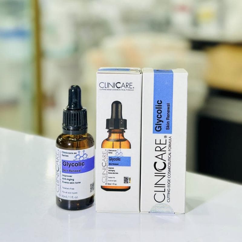 سرم گلیکولیک کلینیکر (CLINICARE Glycolic Acid Serum) — تصویر ۵