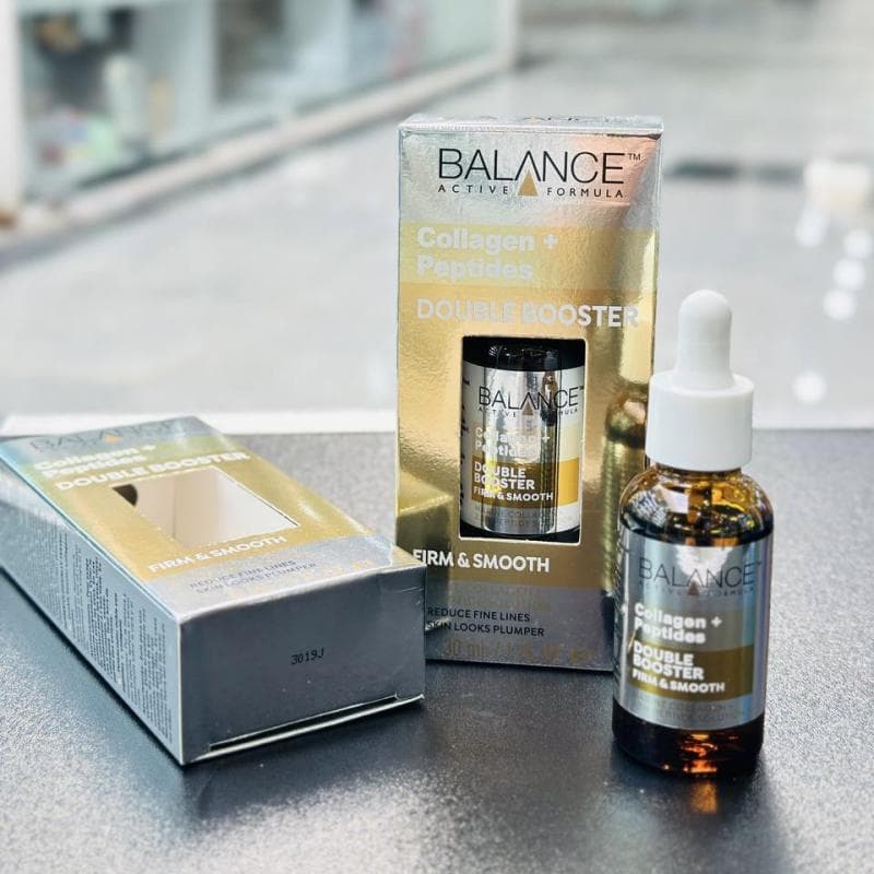سرم دابل بوستر کلاژن و پپتیدها بالانس (Balance Collagen & Peptides Double Booster Serum) — تصویر ۶