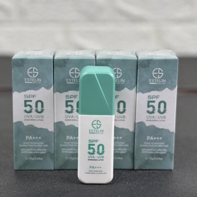 لوسیون ضدآفتاب استلین مرطوب‌کننده SPF 50 (Estelin Sunscreen Lotion) — تصویر ۹