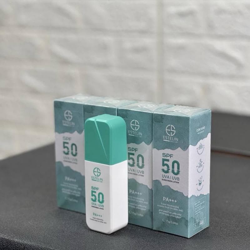 لوسیون ضدآفتاب استلین مرطوب‌کننده SPF 50 (Estelin Sunscreen Lotion) — تصویر ۴