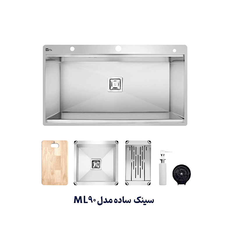 سینک ظرفشویی باکسی ML90 — تصویر ۳