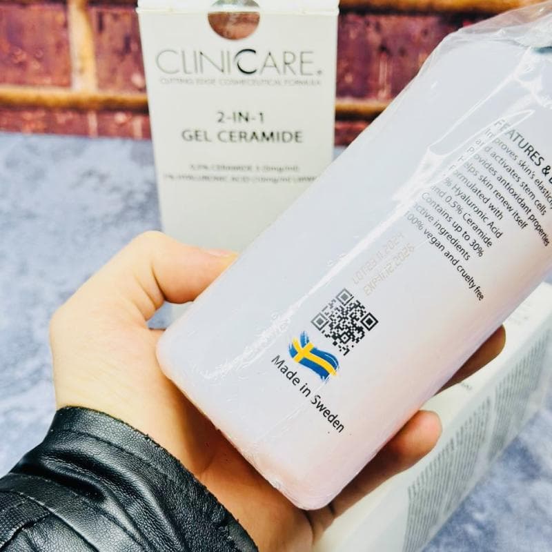 ژل سرامید کلینیکر (Clinicare 2-in-1 Gel Ceramide) — تصویر ۷