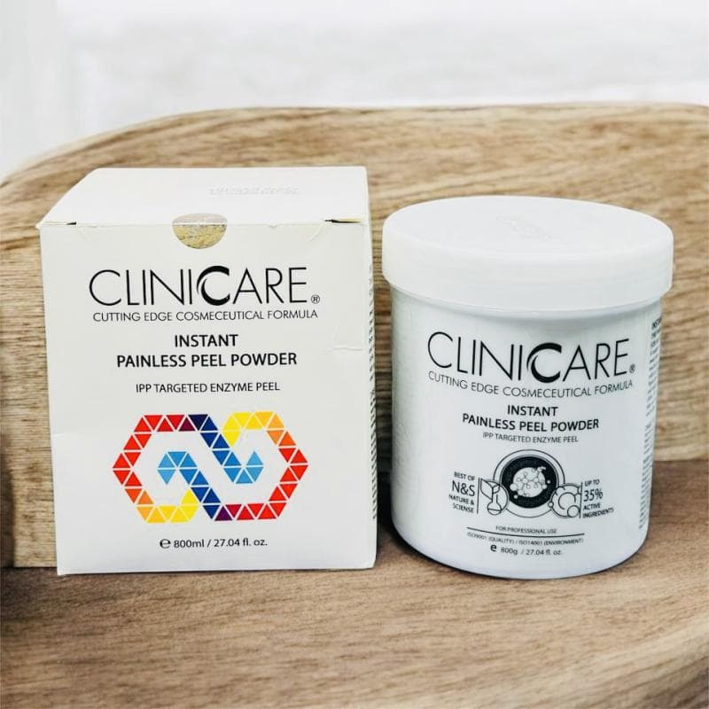 پیلینگ آنزیمی کلینیکر (Clinicare Instant Painless Peel) — تصویر ۷