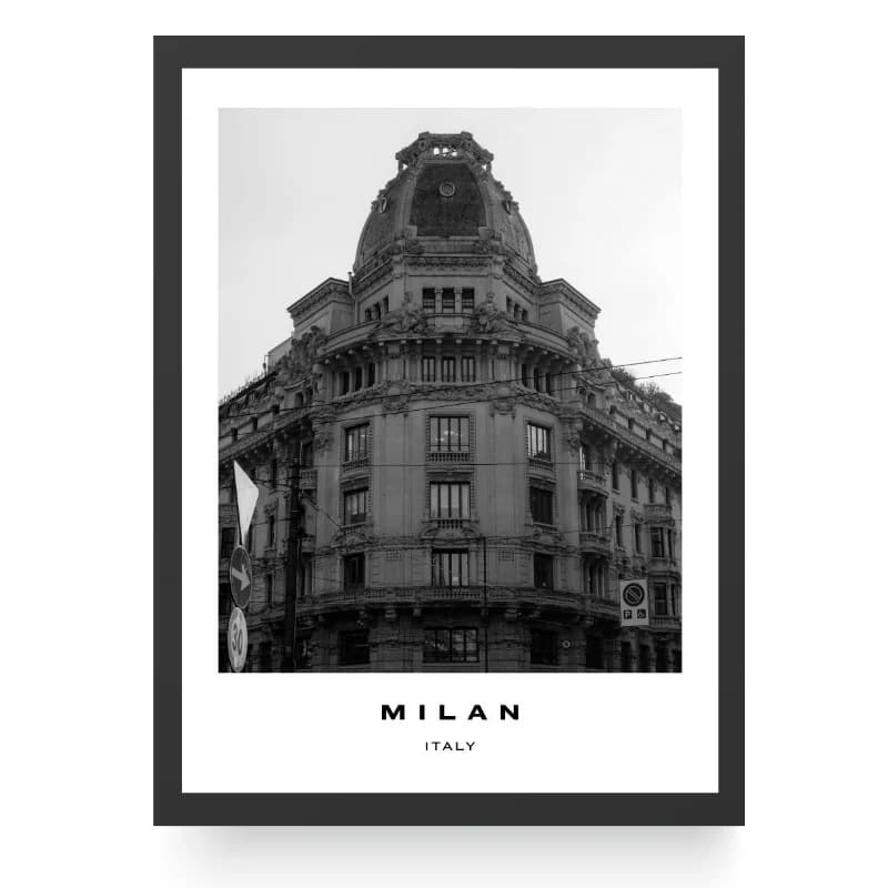 تابلو دکوراتیو شهر Milan