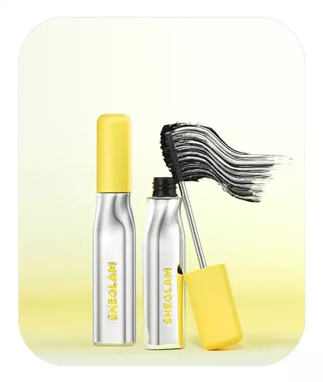 ریمل سوزنی حالت دهنده و بلند کننده زرد شیگلم | Iron Curl Mascara Sheglam — تصویر ۹