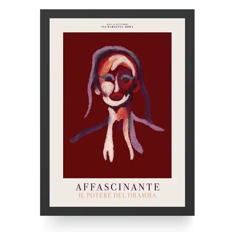 تابلو دکوراتیو فانتزی سبک انتزاعی Affascinante — تصویر ۲