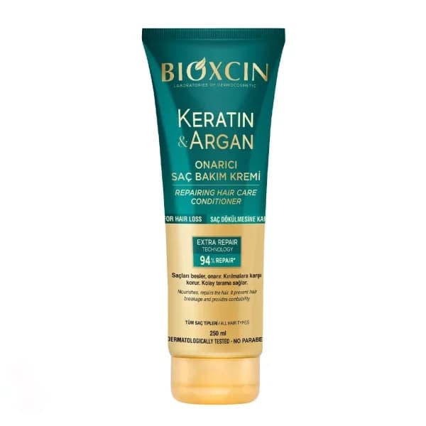 ماسک مو بیوکسین مدل keratin argan حجم 250 میلی لیتر