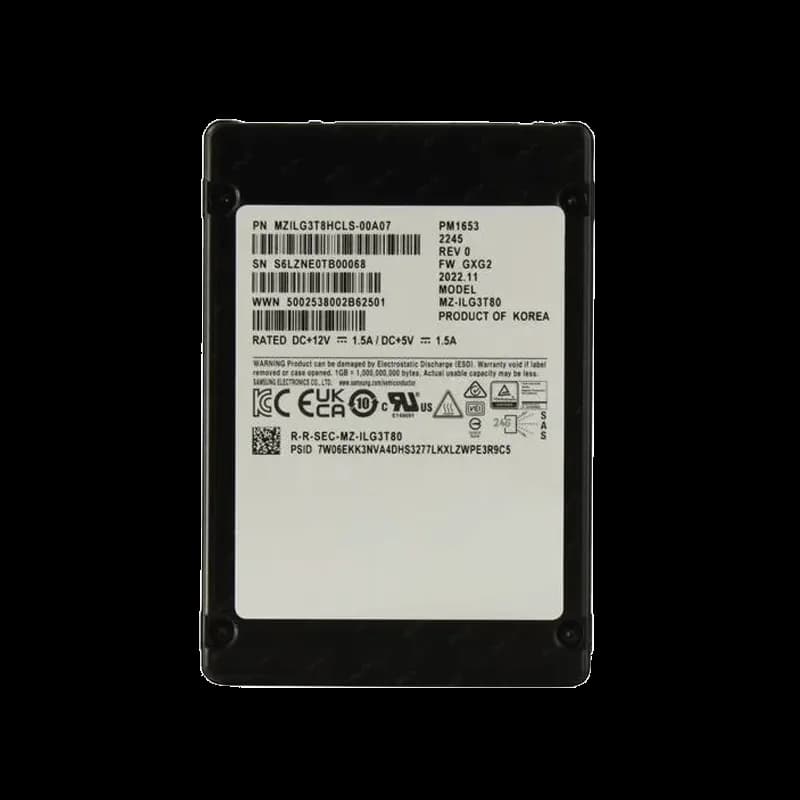 SSD اینترنال سامسونگ اینترپرایز Samsung PM1653 7.68TB — تصویر ۳