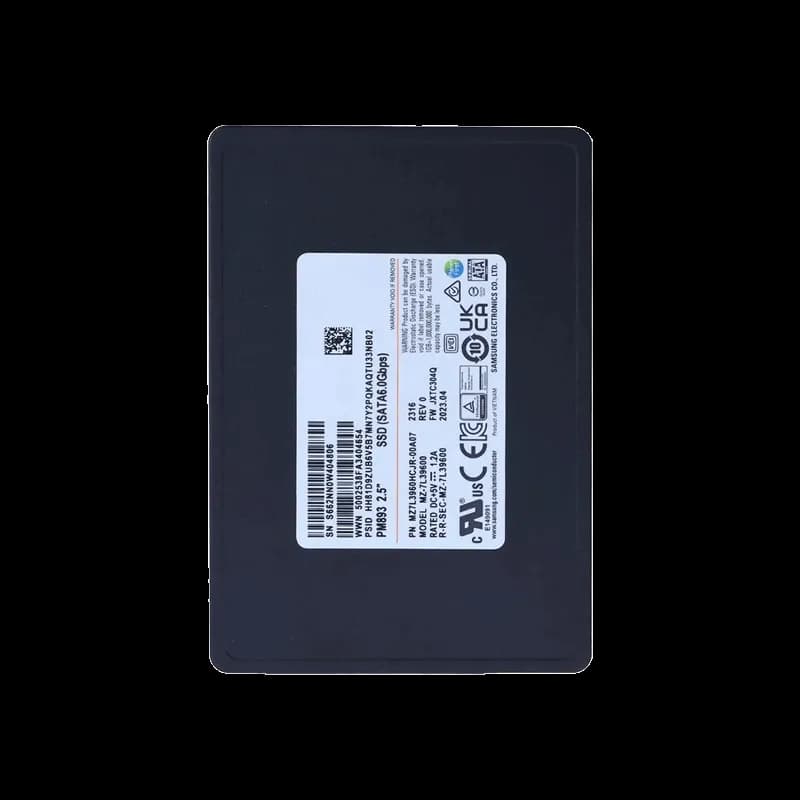 SSD اینترنال سامسونگ اینترپرایز Samsung PM893 480 GB