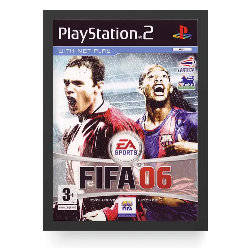 تابلو گیمینگ طرح کاور بازی Fifa 06
