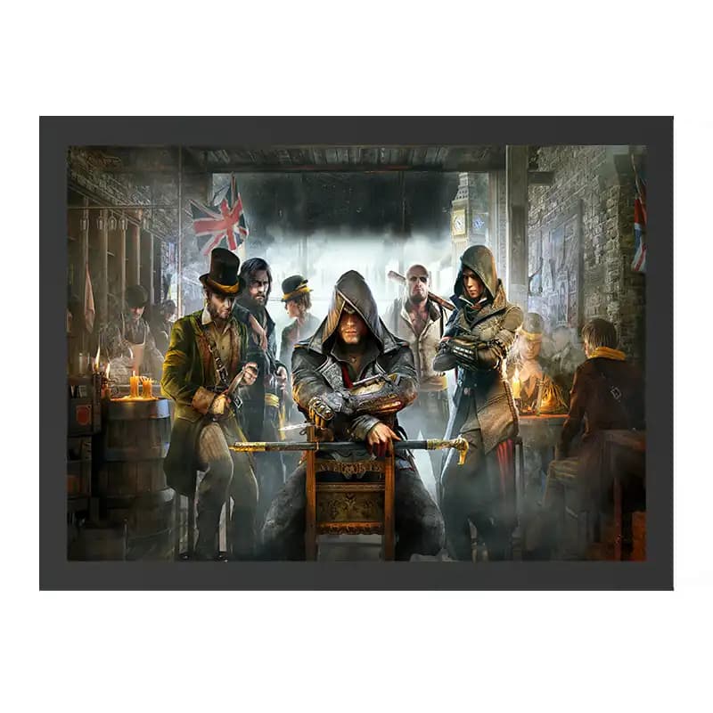 تابلو گیمینگ بازی Assassins Creed Syndicate