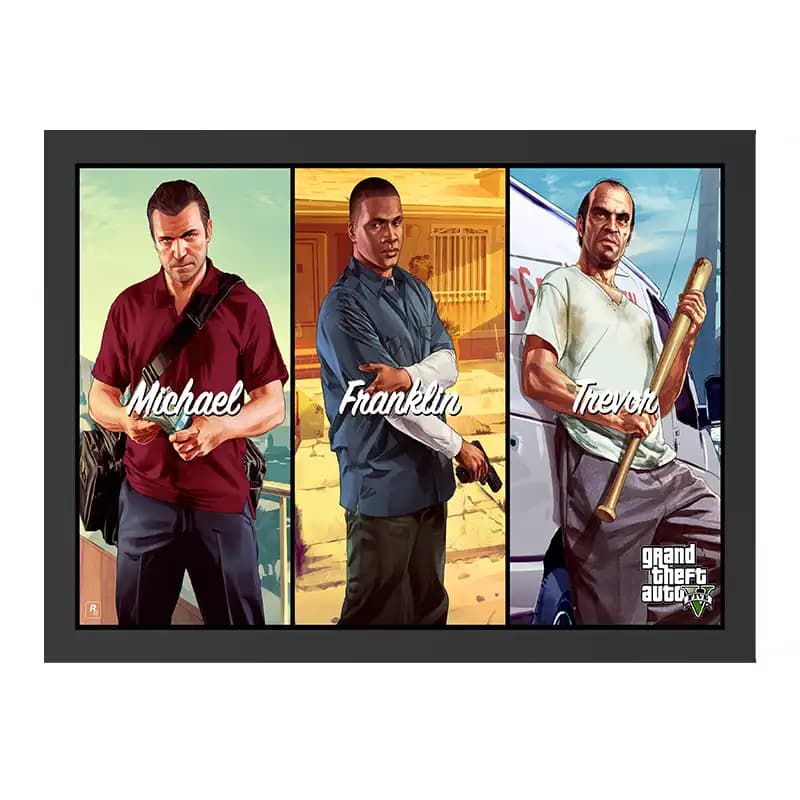 تابلو گیمینگ بازی GTA V