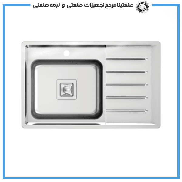 سینک ظرفشویی میکس پلاس مدل6072S45 — تصویر ۲