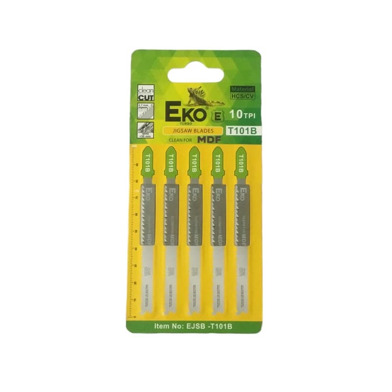 تیغه اره عمود بر MDF اکو مدل T101B مجموعه 5 عددی