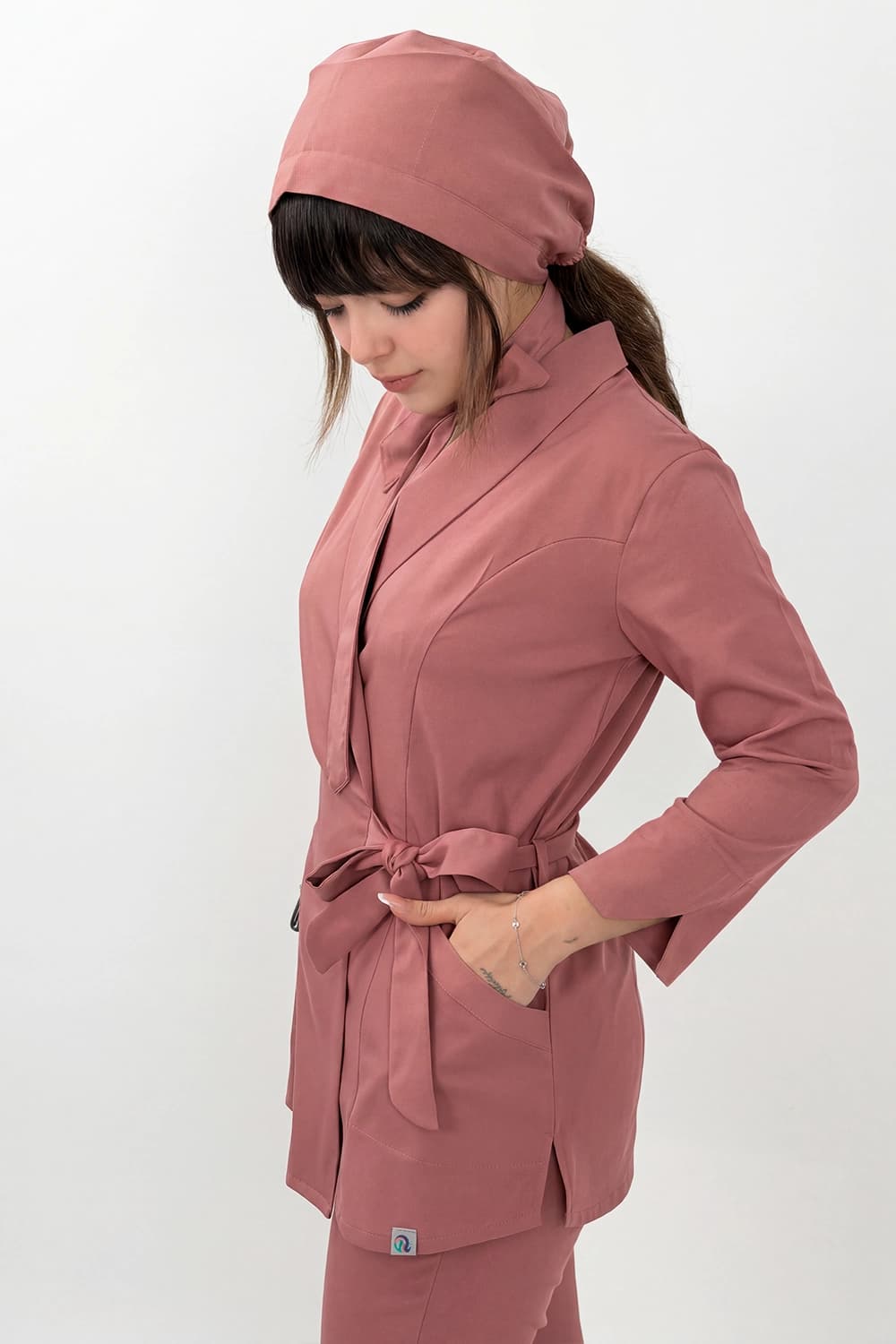 اسکراب زنانه کشی یقه آرشال کالباسی — تصویر ۱۰