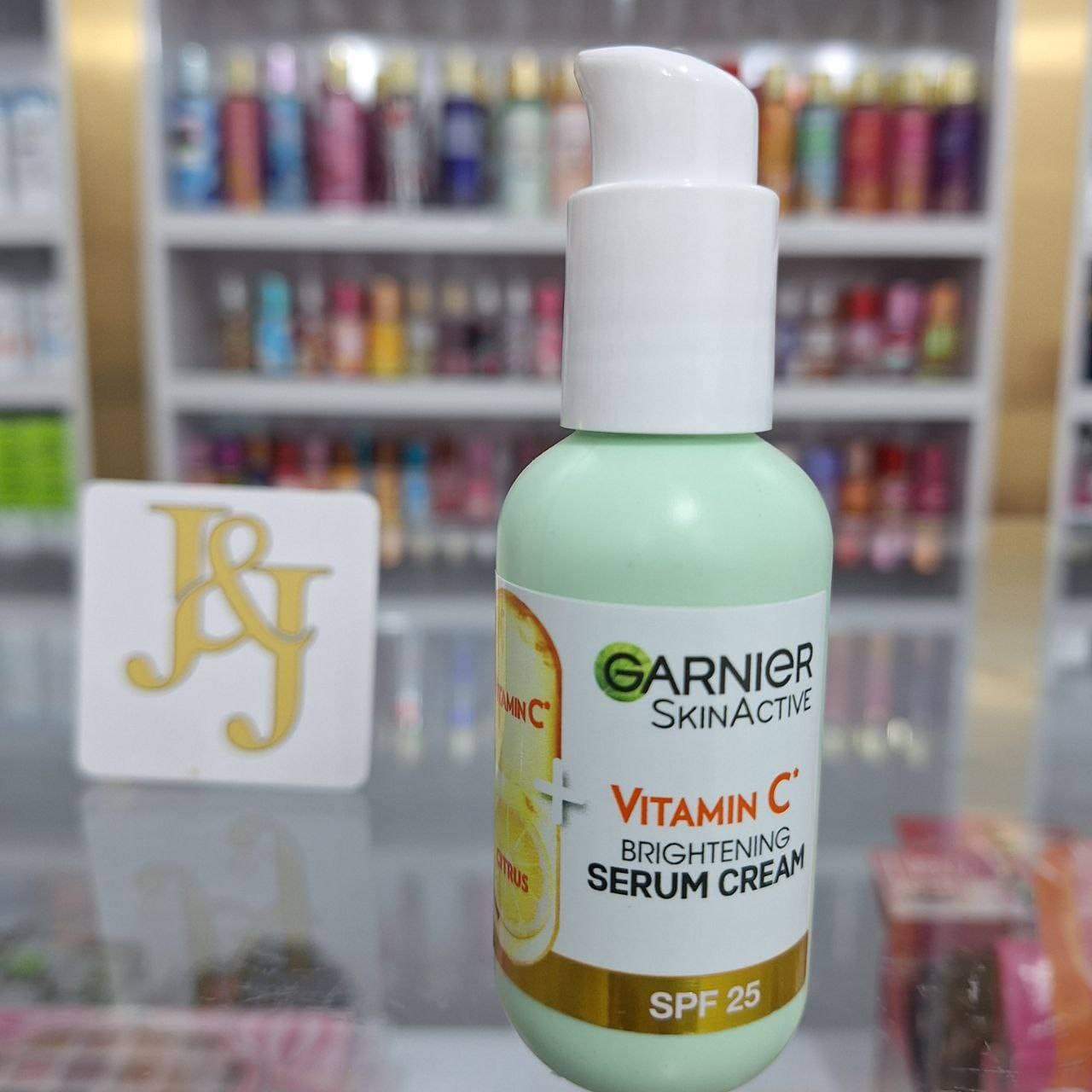 کرم سرم روشن کننده ویتامین C سی گارنیر SPF 25