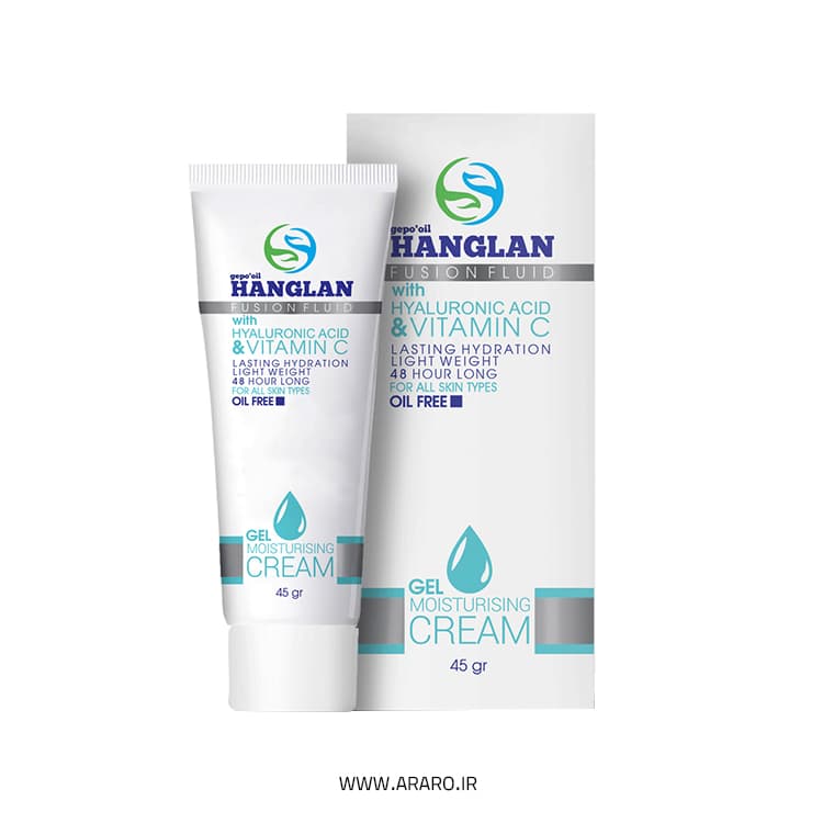 ژل آبرسان پوست هانگلن حجم 45 گرم Hanglan Gel Moisturising Cream