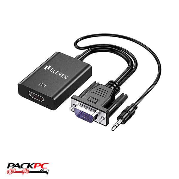 کابل تبدیل HDMI به VGA الون مدل CV1000 همراه AUX — تصویر ۷
