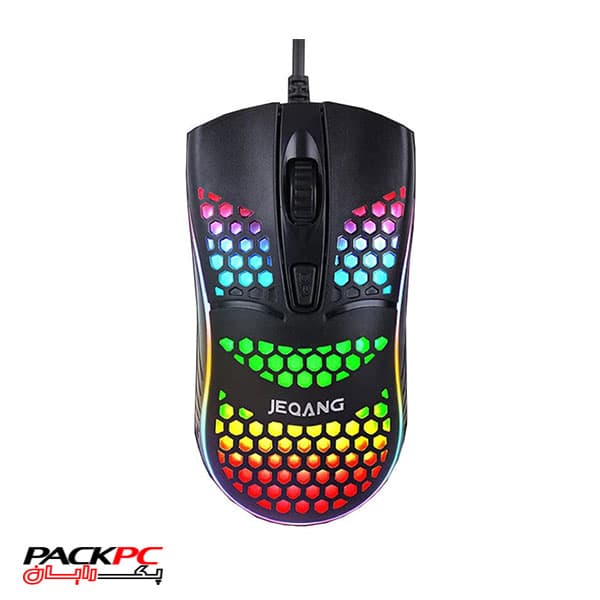 ماوس گیمینگ جکنگ JM G102 با دقت بالا و نور RGB — تصویر ۵