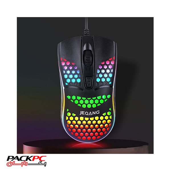 ماوس گیمینگ جکنگ JM G102 با دقت بالا و نور RGB — تصویر ۴