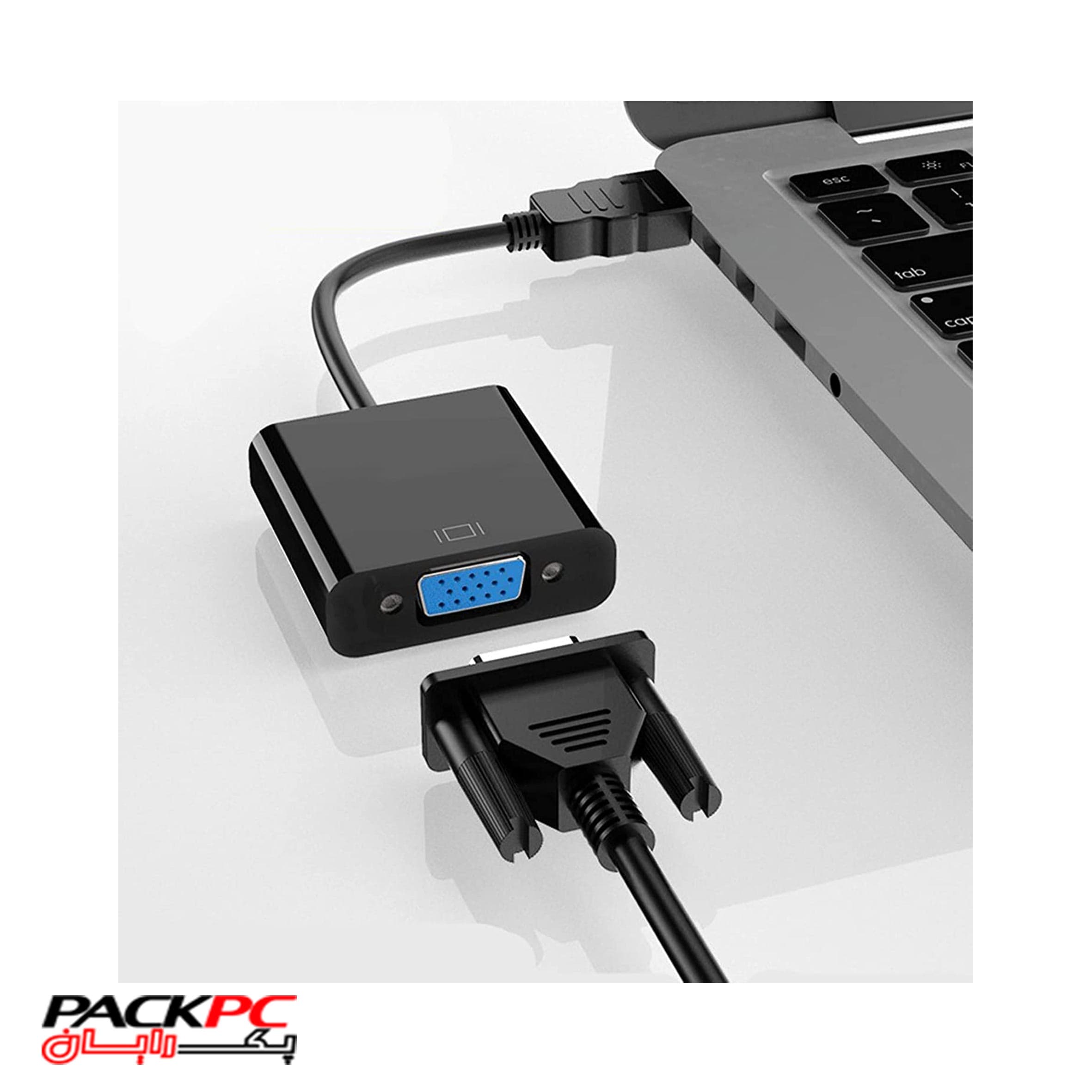 تبدیل HDMI به VGA با کابل صدا — تصویر ۵