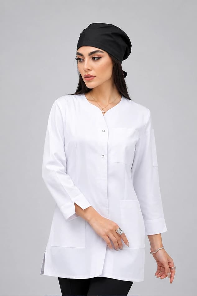 روپوش پزشکی زنانه مدل زیبا