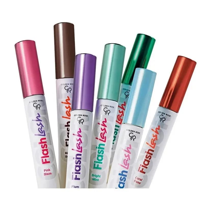 ریمل رنگی گلدن رز (فلش لش) Golden Rose Flash Lash Colored Mascara