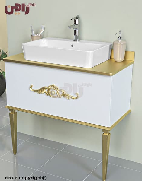روشویی رو کابینتی چینی کرد مدل فیتونیا — تصویر ۶