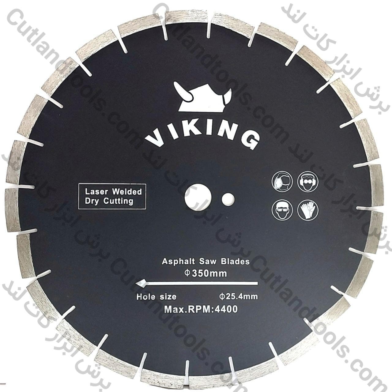 صفحه برش آسفالت بر وایکینگ 350 VIKING