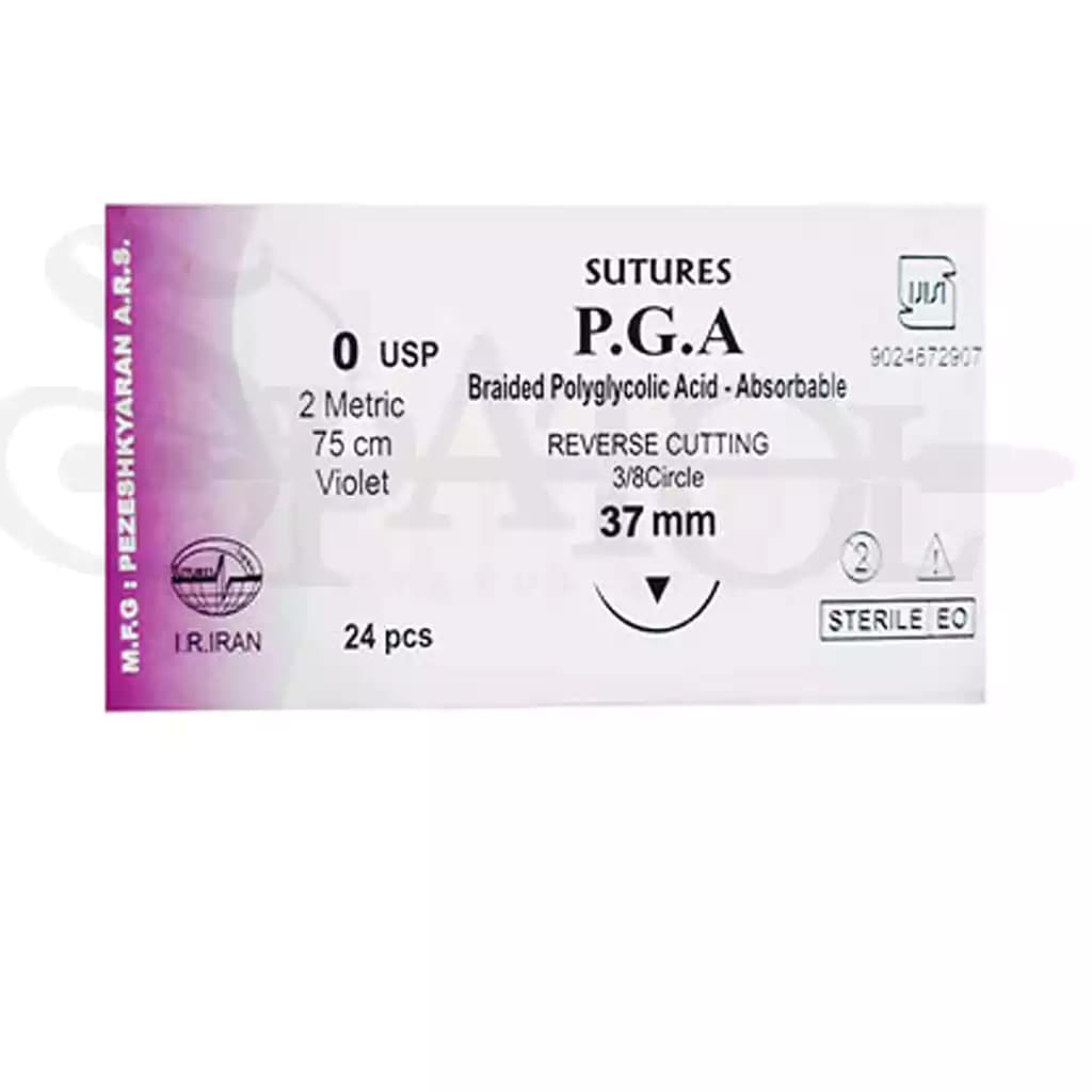 نخ بخیه ویکریل سوچرز ریورس کات 24 عددی Sutures