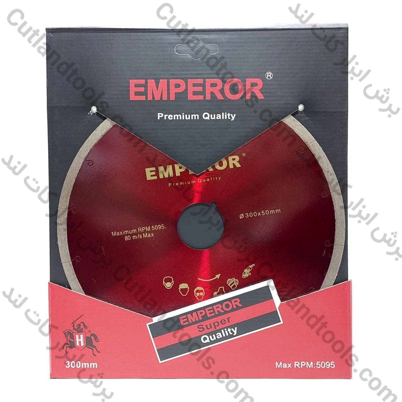 صفحه برش سرامیک ، پرسلان و ‌انواع اسلب امپرور چاک مویی اصلی 300 EMPEROR شفت 50 — تصویر ۴